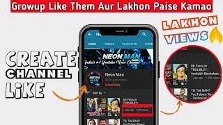 How To Create Channel Like Neon Man | Youtube Community Channel