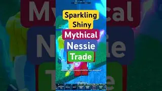 Traded my Sparkling Shiny Mythical Nessie! #robloxfisch #roblox #fisch #fischroblox