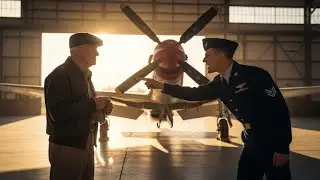 Airmen Laughed at Old Veteran Restoring a P-51 Mustang &mdash; Until a Lieutenant Saw His Combat Wings