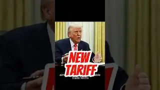 Trump's New Tariffs: Global Trade War Escalates? | US Economic News (1-Min Update)