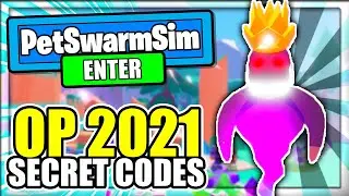 (2021) ALL *NEW* SECRET OP CODES! Pet Swarm Simulator Roblox