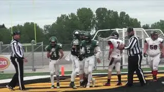 Lafayette Fighting Irish Football Pre-Season Highlight (Spring 2019)