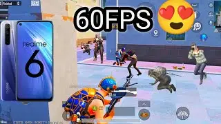 Realme 6 bgmi test after all update | smooth+extreme 60fps !
