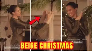Christmas DISASTER! Meghan&rsquo;s Awkward Beige Promo Sparks Ridicule