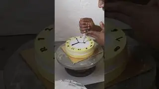 clock design cake #youtubeshorts #shortvideo #ytshorts #viral #shorts