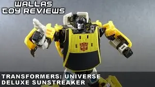 Toy review - Transformers Universe Deluxe SUNSTREAKER