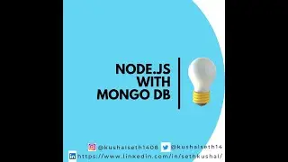MongoDb with NodeJS (connect to DB, load data to atlas, and CRUD)