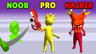 🤢 NOOB vs 😎 PRO vs 😈 HACKER - Gun clash 3D | Download Play Store APK
