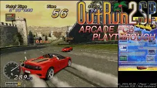 [Arcade PCB] Out Run 2 SP - OR 2 15 Stage Continuous / アウトラン2 SP / 아웃런 2 구버전 15코스