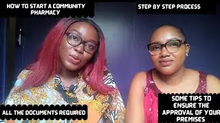 How to start a retail community pharmacy in Nigeria for beginners | Enjoyment Minister