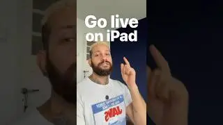 Выходите в прямой эфир на iPad | Транслируйте на Twitch и YouTube, используя только свой iPad
