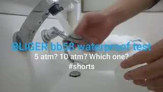 waterproof 10 atm? Bliger Black Bay #shorts