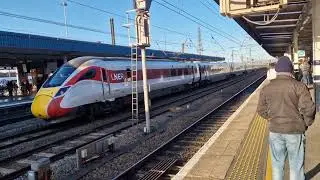 LNER Azuma class 800 and Lumo class 803 at Doncaster #class800 