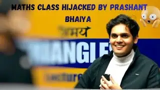 Maths class got hijacked by Prashant bhaiya 😂.        #nexttoppers #shobhitnirwan #class10 #video