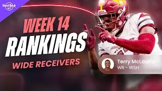 Fantasy Football Rankings & Tiers | WR Studs, Busts & Sleepers (Week 14)