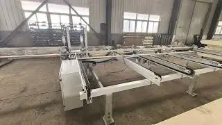 Auto loading machine for 4 sides moulder , multiple blade saw, optimizing cut off saw and etc.