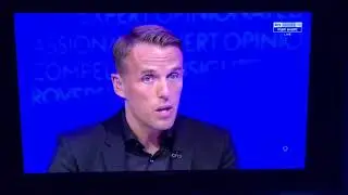 Phil Neville struggling couting