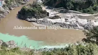 Discover the beauty of Devprayag Sangam! Rivers meet,creating a harmonious blend of nature's wonder