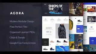 Agora � eCommerce PSD Template | Themeforest Website Templates and Themes