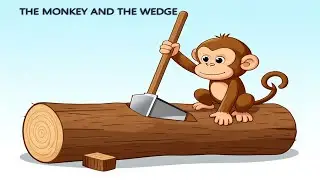 Monkey and the Wedge | Moral Story for Children | Geetalks