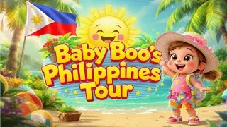 🇵🇭 Baby Boo's Philippines Tour 🌴 | Fun Nursery Rhyme Adventure + Filipino Food, Jeepney & Island Fun