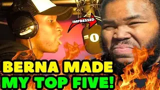 BERNA IS TOP 5 UK RAPPER OUT! | Berna - Fire in the Booth - REACTION