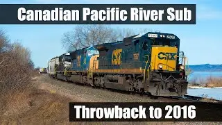 CP River Sub: Throwback to Feb 2016 - Amtrak - CSX - NS Trains