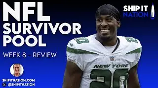 Обзор 8-й недели NFL Survivor Pool | Стратегия, прогнозы и извлеченные уроки 2025 года