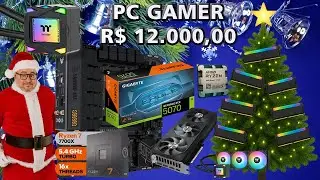Montando um PC GAMER Intermedi&aacute;rio AM5 !!! Ryzen 7700x + RTX 5070 + DDR5 que vale mais que OURO 🥇