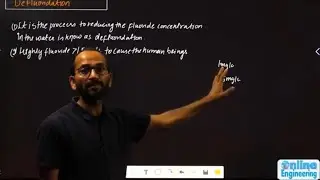 6.3 Fluoridation and Defluoridation || Environmental Engineering || GATE ESE || Raj Kumar