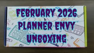 My February Planner Envy Subscription | Full Unboxing
