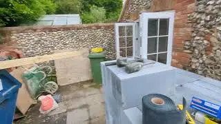 south creake restoration up to ceiling height