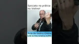 O Spiccato na pr&aacute;tica do violino #marcellomellofranco #auladeviolino #violinoiniciante #violino