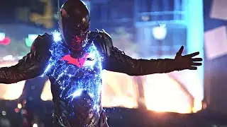 The Flash 9x05 Bat Woman & Team Flash defeats Red Death Scene HD