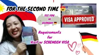 I GOT MY SCHENGEN VISA! SEE YOU IN GERMANY 🇩🇪 | 2024 UPDATE VISIT VISA OR SCHENGEN VISA REQUIREMENTS