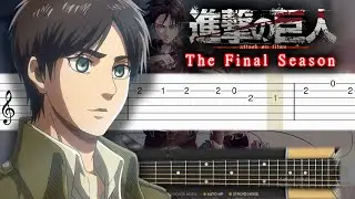 Attack on Titan Season 4 OP - My War - Guitar tutorial (TAB)