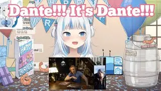 Vergil and Dante answer Gura's prayers. Her reactions to their messages are adorable [Devil May Cry]