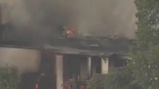Abandoned Houston Apartment Complex Catches Fire&mdash;Hours After Demolition Plans Announced