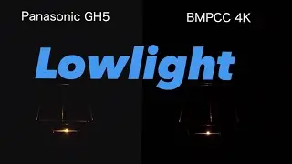 BMPCC4k  vs.  Panasonic GH5 | 💡Lowlight ISO comparison 2022