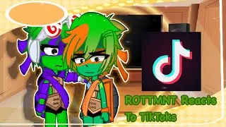 ROTTMNT Reacts to TikToks(5/10) Mikey Angst[]Gacha Reaction