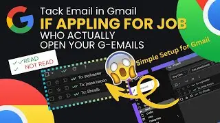 Track Email Opens in Gmail | Job Application Follow-up Hack | Skill Stack