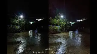 Тест камеры Sony Xperia 1 против Google Pixel 3