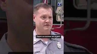 How firefighters stay cool in dangerous heat
