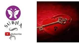 How to draw lock and key couple tattoo/lock tattoo/heart tattoo/key tattoo/subha creation