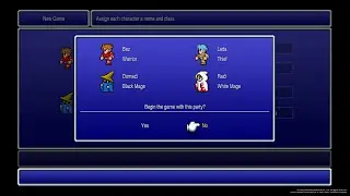Final Fantasy 1 - Pixel Remaster Adventures | Samo Gameplay | Garland and the Pirate Ship