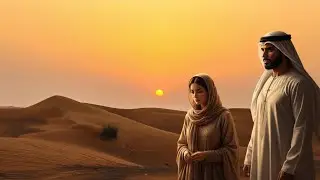 El jeque más temido del desierto buscaba una esposa perfecta… hasta que vio a la mujer más pobre