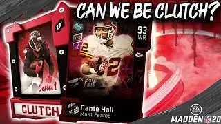 CAN WE BE CLUTCH? LTD DANTE HALL FINAL PACKS! MADDEN 20 ULTIMATE TEAM