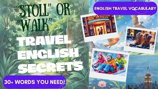 English Travel Vocabulary: 30+ Words you Need! | Plus Good & Bad Experiences Phrases
