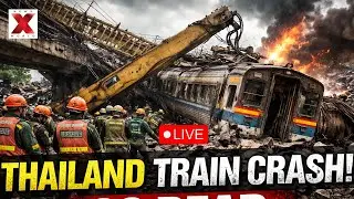 Bangkok Train Crash Live: Death Toll Rises To 25+ in Thailand crane collapse | Thailand Train Crash