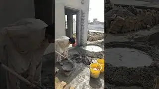 #parapet #plaster #construction #plaster_ing_the_wall #cementwork #dgkhan #cement #floor #home